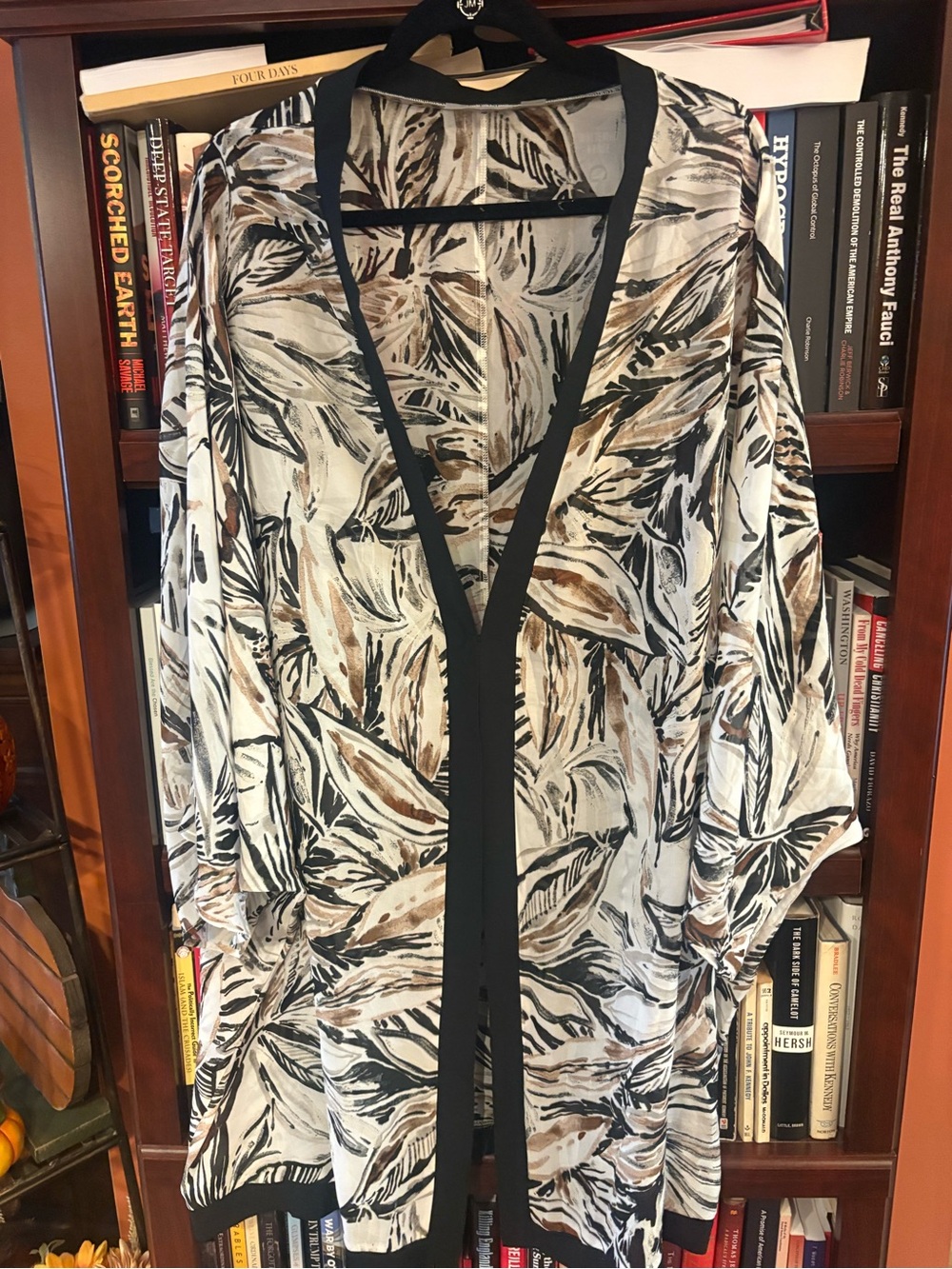 Brandis Dress Out Loud Trippin to Tahiti Open Front Duster